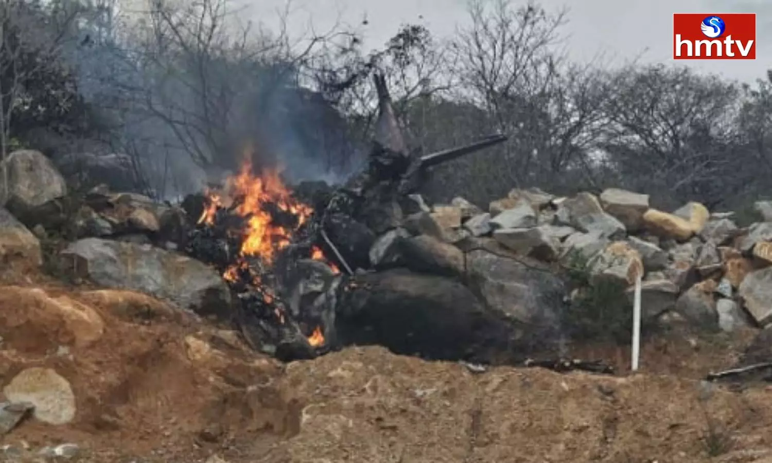 Two Killed In Training Plane Crash In Medak District