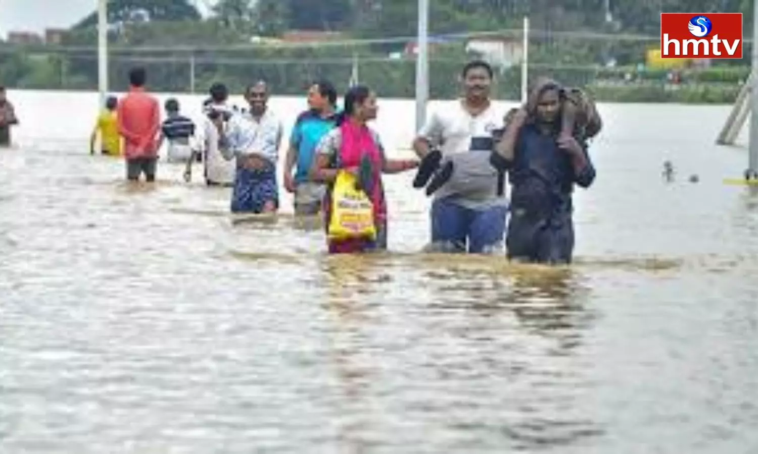 Michaung Cyclone Effect On Nellore District