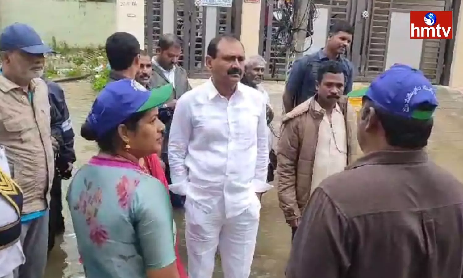 MLA Bhumana visited the Flood Victims