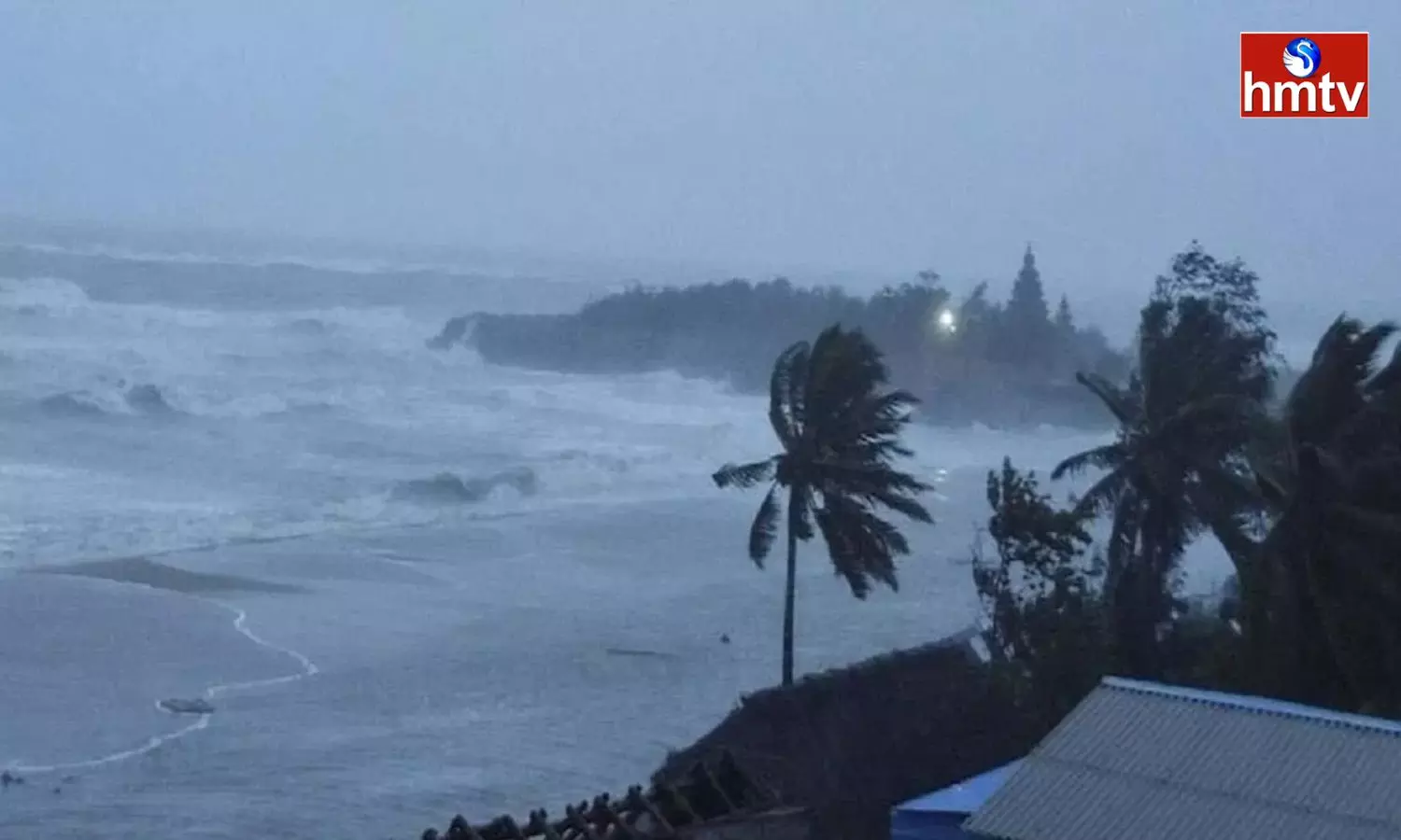 Cyclone Michaung Landfall Between Bapatla