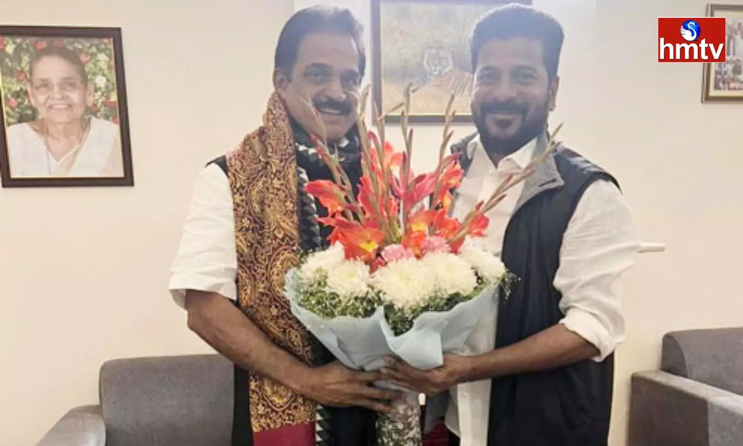 Revanth Reddy Meets Kharge And KC Venugopal