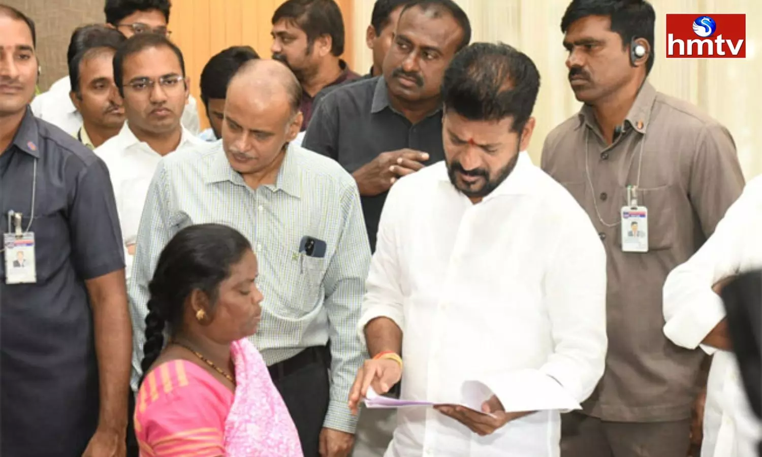 CM Revanth Reddy Prajadarbar at Praja Bhavan