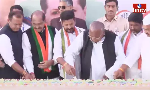 Sonia Gandhi Birthday Celebrations at Gandhi Bhavan