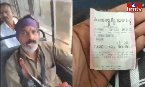 Ts Rtc The Conductor Who Ticketed The Woman In Rtc The Higher Officials Responded Ts Rtc The Conductor Who Ticketed The Woman In Rtc The Higher Officials Responded