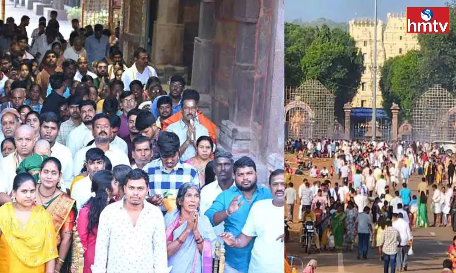 Huge Devotees Rush At Srisailam Mallikarjuna Swamy Temple