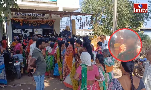 Tension At Local Gas Agency In Asifabad