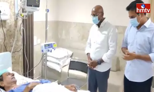 RS Praveen Kumar Visited Former CM KCR RS Praveen Kumar Visited Former CM KCR