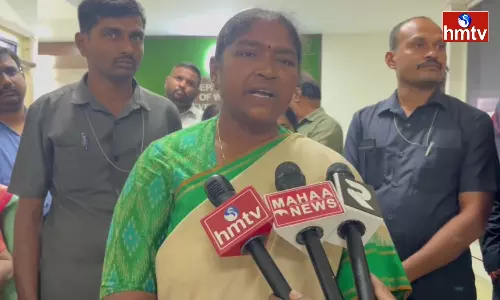 Minister Seethakka meeting with senior officials of Child Welfare Department