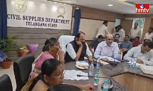 Minister Uttam Kumar Reddy Review On Civil Supply Department