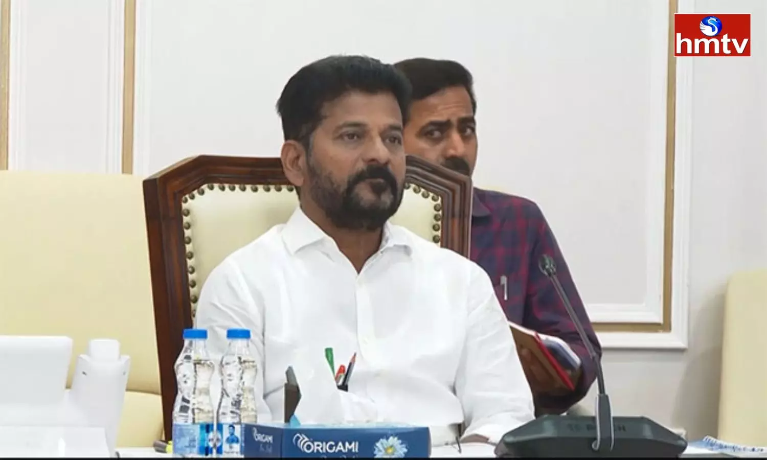 Revanth Reddy Review on Education Department in Telangana Secretariat Revanth Reddy Review on Education Department in Telangana Secretariat