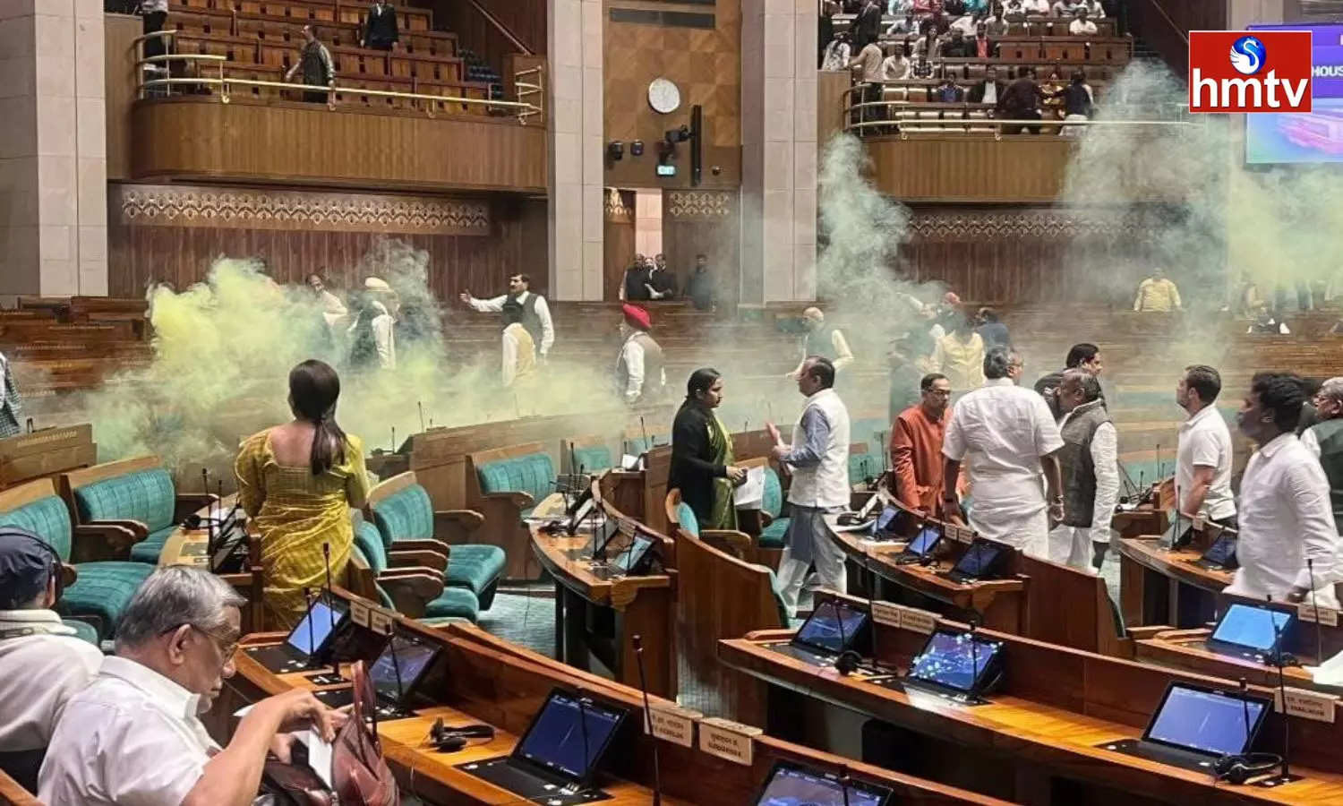Case File On Tear Gas Incident In Lok Sabha