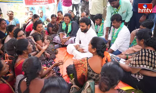 Dharna Of Anganwadis In Punganur Of Chittoor District