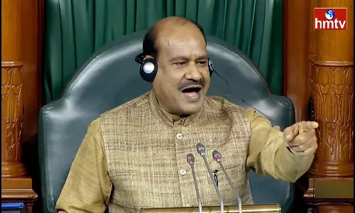 Lok Sabha Speaker Om Birla Letter To Special Home Secretary