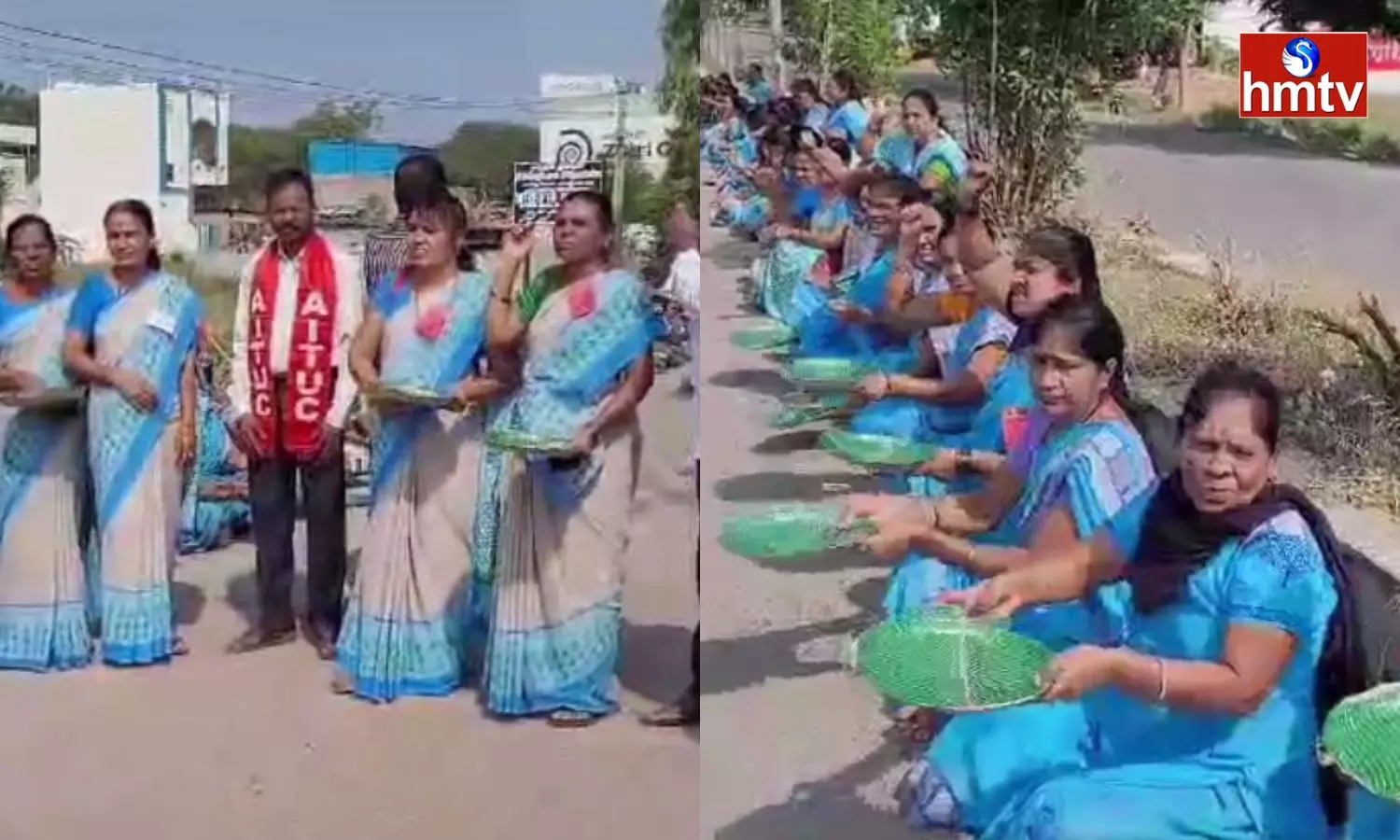 Anganwadi Protests Across AP