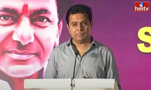 KTR Met With Party MLAs And MLCs