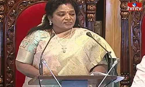 Governor Tamilisai Speech In Telangana Assembly