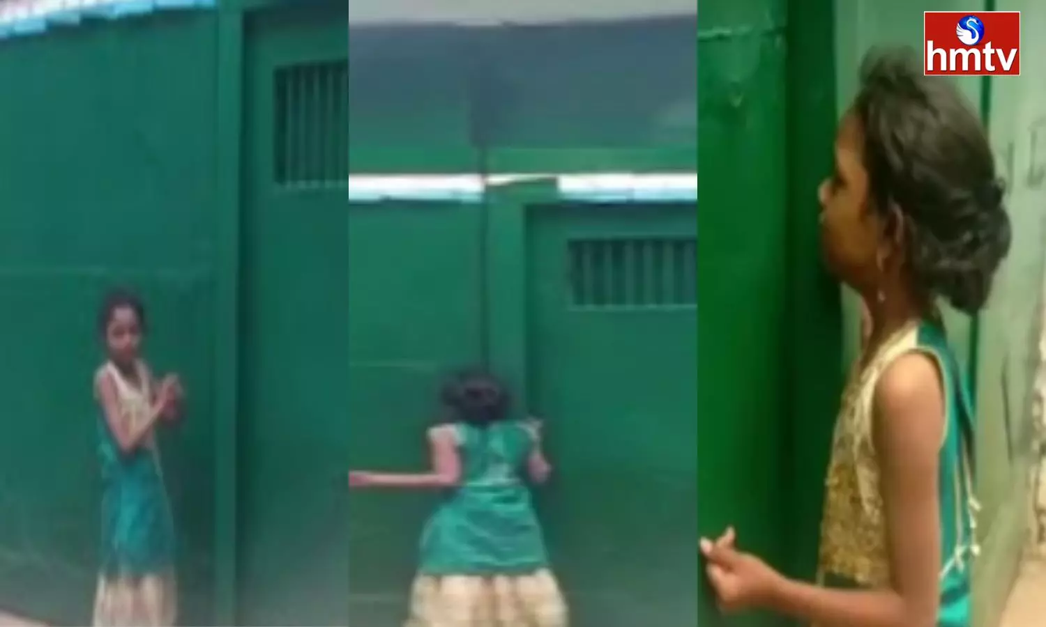 A Girl Crying for Her Mother at Jail