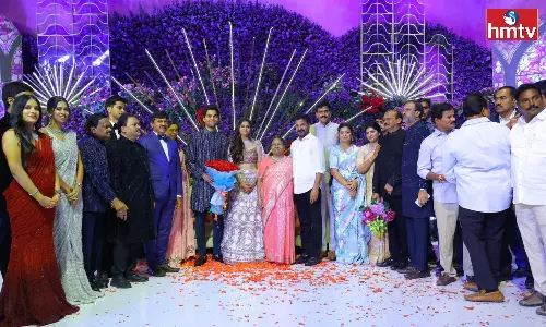 CM Revanth Reddy Attends Ponguleti Srinivas Reddy Brother Son Engagement