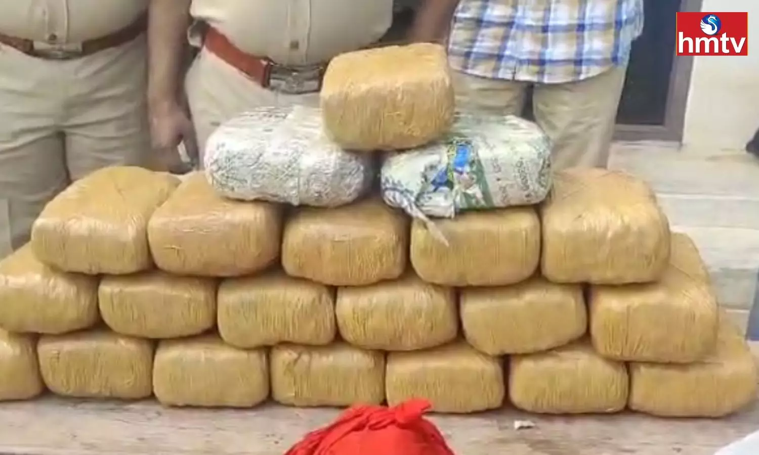 Police Seized Huge Amount Of Ganja In Medchal Police Seized Huge Amount Of Ganja In Medchal