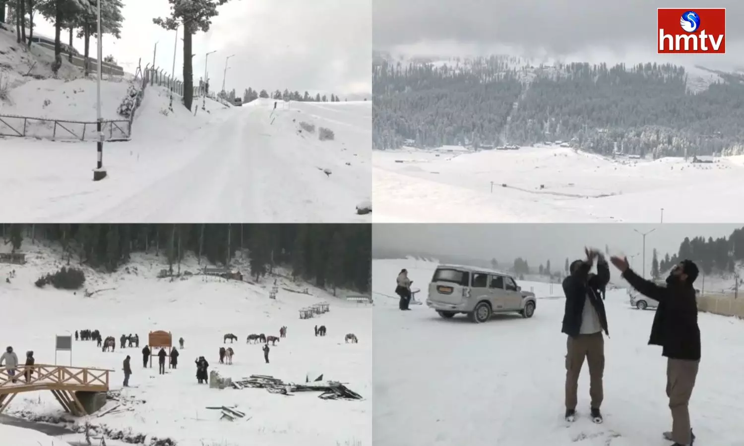 Snowfall In Jammu and Kashmir