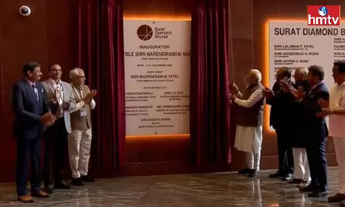 PM Modi Inaugurates Surat Diamond Bourse PM Modi Inaugurates Surat Diamond Bourse