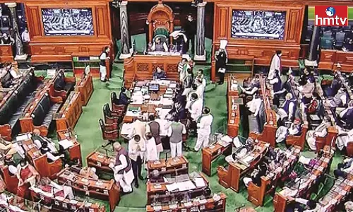 Lok Sabha Adjourned At 2 pm