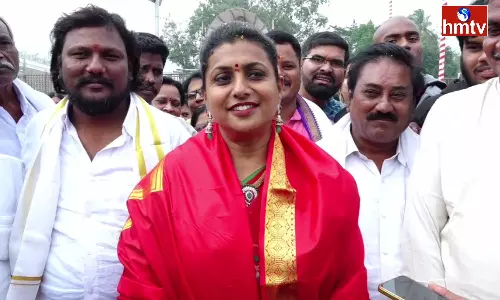 Minister Roja Sensational Comments Minister Roja Sensational Comments