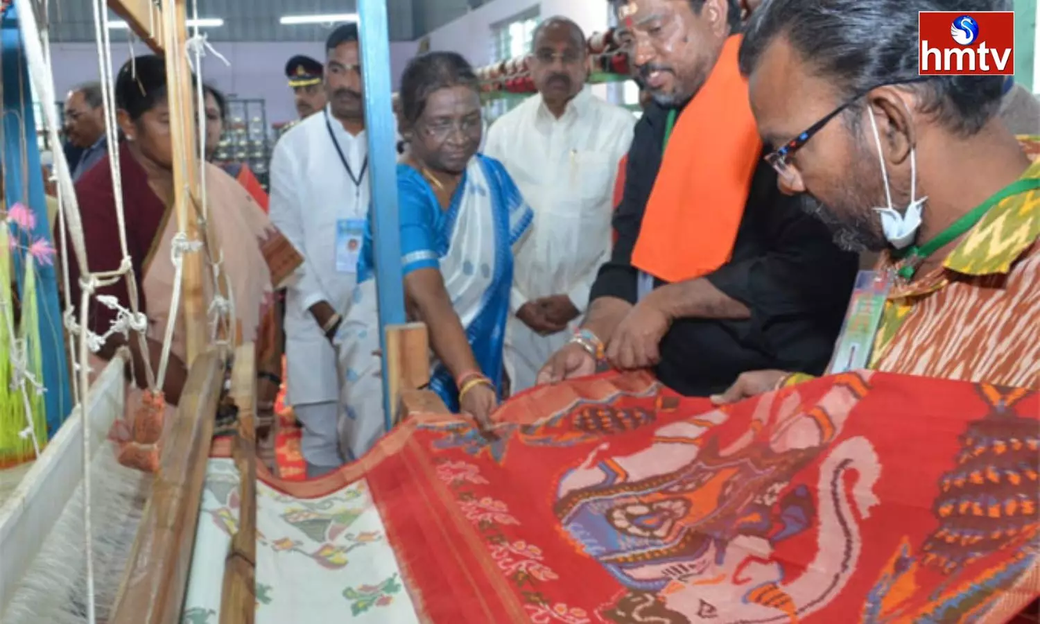 Visit of President Draupadi Murmu in Pochampally