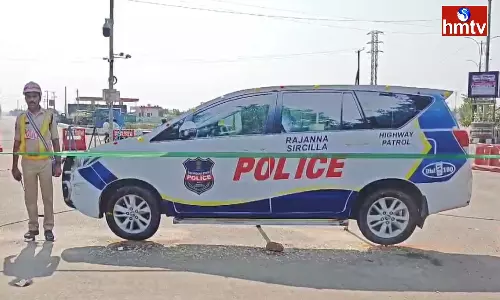 Construction of 3D Police Statue in Rajanna Sircilla District