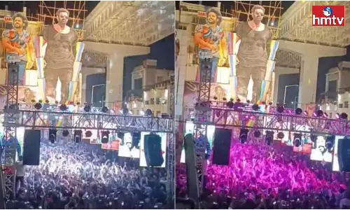 Prabhas Fans Hungama at Theatres