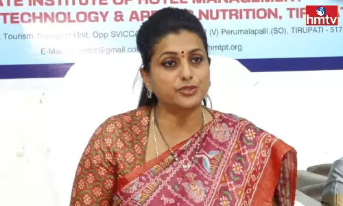 Roja Comments On Nara Lokesh Padayatra
