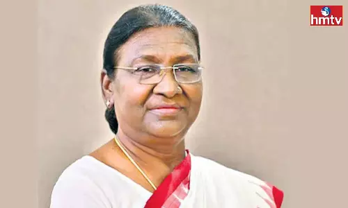 President Droupadi Murmu Leaves Hyderabad President Droupadi Murmu Leaves Hyderabad