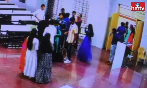 Ragging Commotion At Mahbubnagar Government Medical College