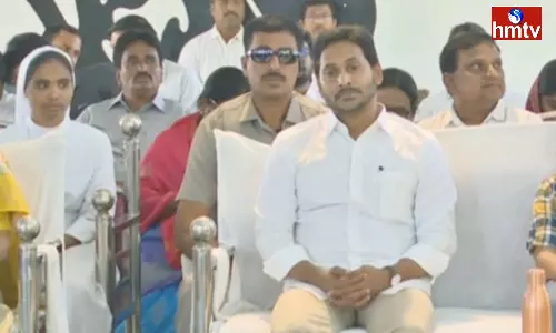 CM Jagan Participated in the Christmas Celebrations in Pulivendula CM Jagan Participated in the Christmas Celebrations in Pulivendula