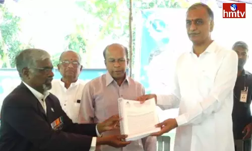 Former Minister Harish Rao Started By Abhay Jyoti