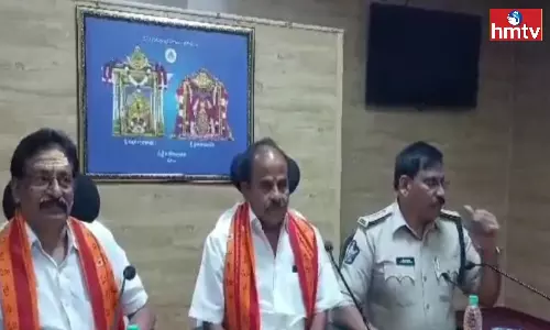 Discussion on Control of Traffic Problems in Srisailam Devasthanam