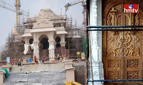 Ayodhya Ram Mandir Temple Doors Made In Hyderabad