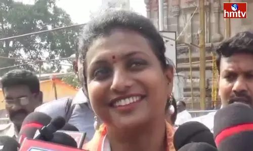 Minister Roja Key Comments On The MLA Ticket