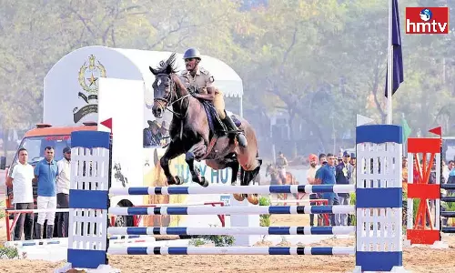42nd All India Police Equestrian Championship Starts From Dec 26 At Svpnpa