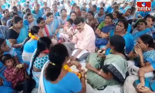 Perni Nani Says He Will Take The Anganwadi Problems To Government Perni Nani Says He Will Take The Anganwadi Problems To Government