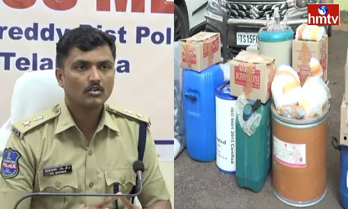 Alprazolam Manufacturing Group Was Arrested In Sangareddy Alprazolam Manufacturing Group Was Arrested In Sangareddy