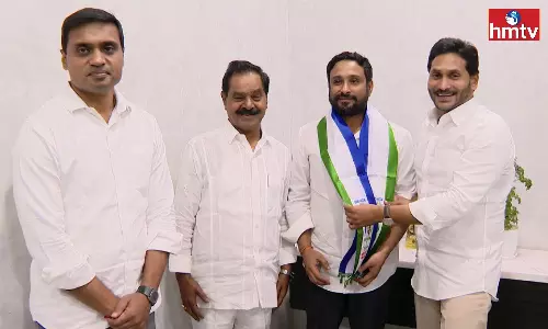 Former Star Cricketer Ambati Rayudu Joins YCP