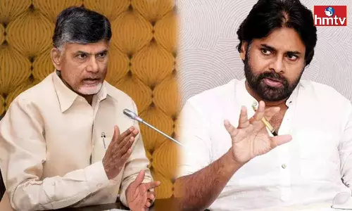Chandrababu and Pawan to Contest in Two Seats Chandrababu and Pawan to Contest in Two Seats