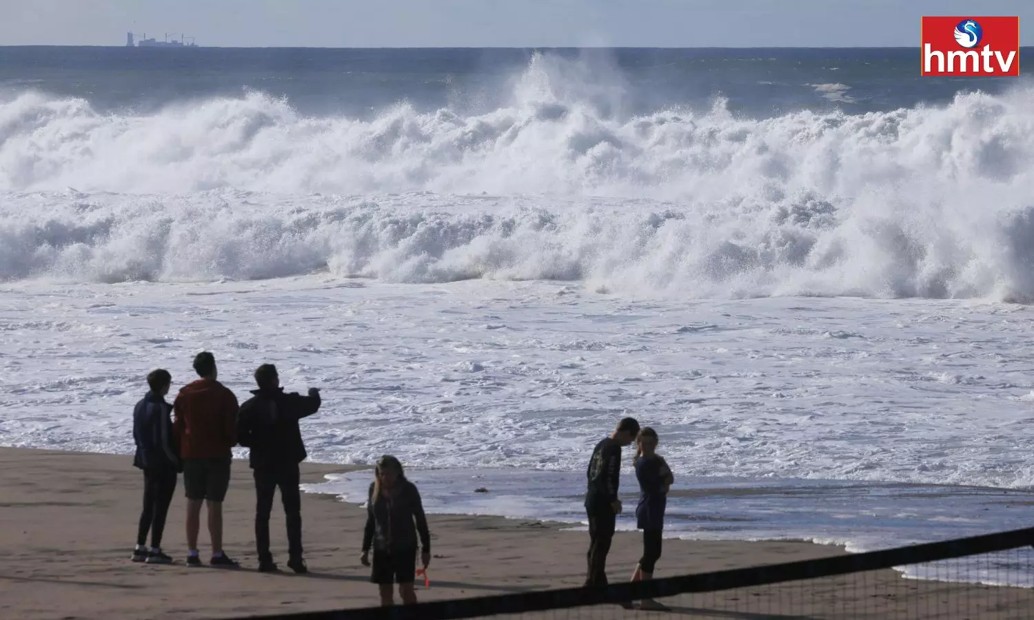 Massive Waves On California Coast Cause Flooding