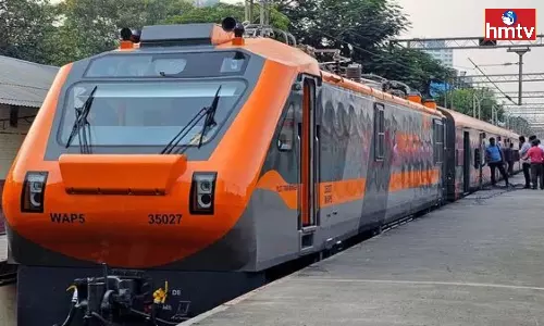 Tammineni Seetaram On Amrit Bharat Express