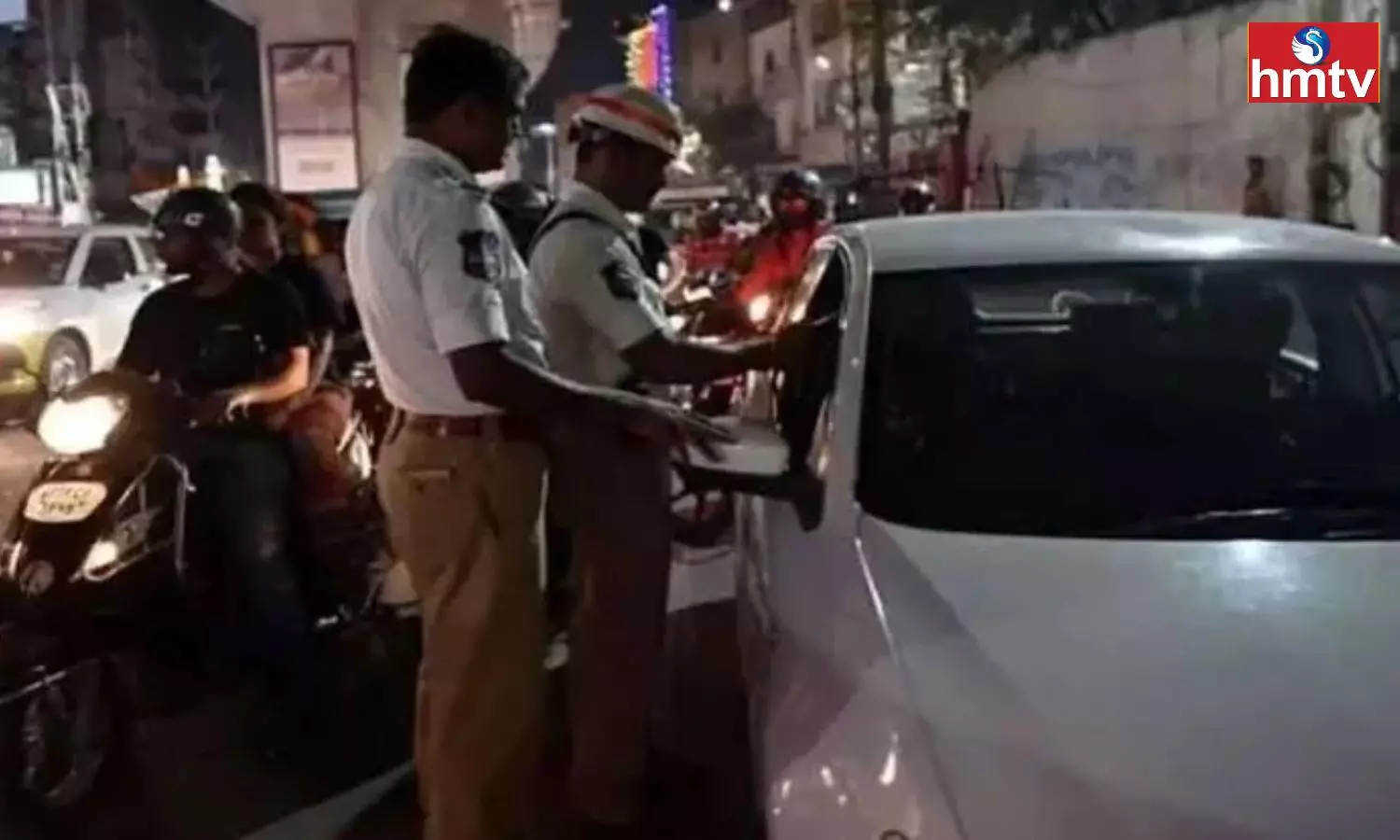 Few People Caught In That Drunk And Drive On The Occasion Of New Year In Hyderabad