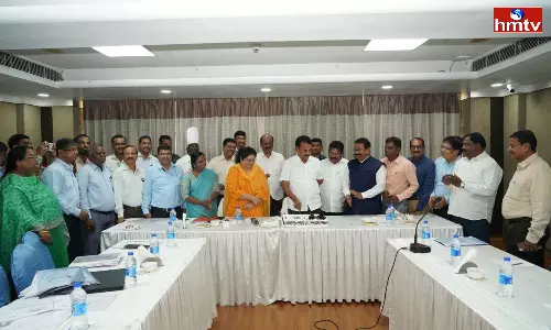 Minister Jupally Review With Senior Officials Of Telangana State Tourism Department