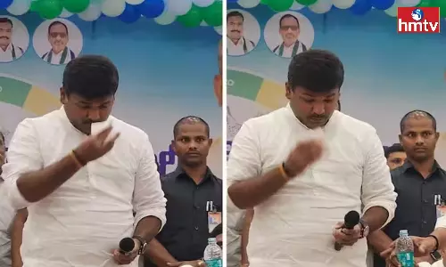 Minister Gudivada Amarnath Gets Emotional In Anakapalli Minister Gudivada Amarnath Gets Emotional In Anakapalli