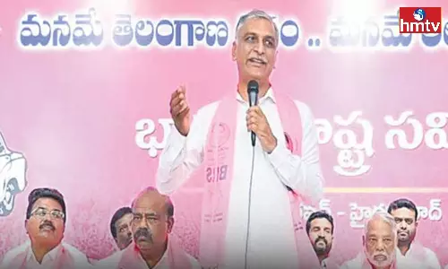 KCR Is Recovering He Will Come out Soon Says Harish Rao KCR Is Recovering He Will Come out Soon Says Harish Rao