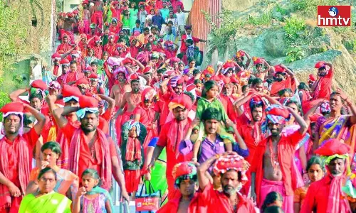 Bhavani Deeksha Viramana in Vijayawada Durga Temple Bhavani Deeksha Viramana in Vijayawada Durga Temple